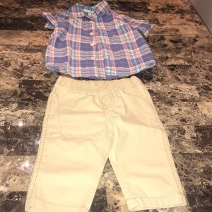 Carters boys 2 piece set